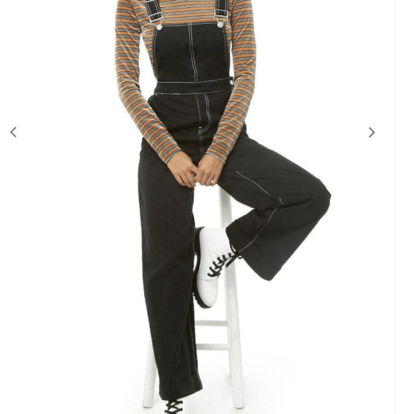 Forever 21 Denim - Cotton Twill Overalls